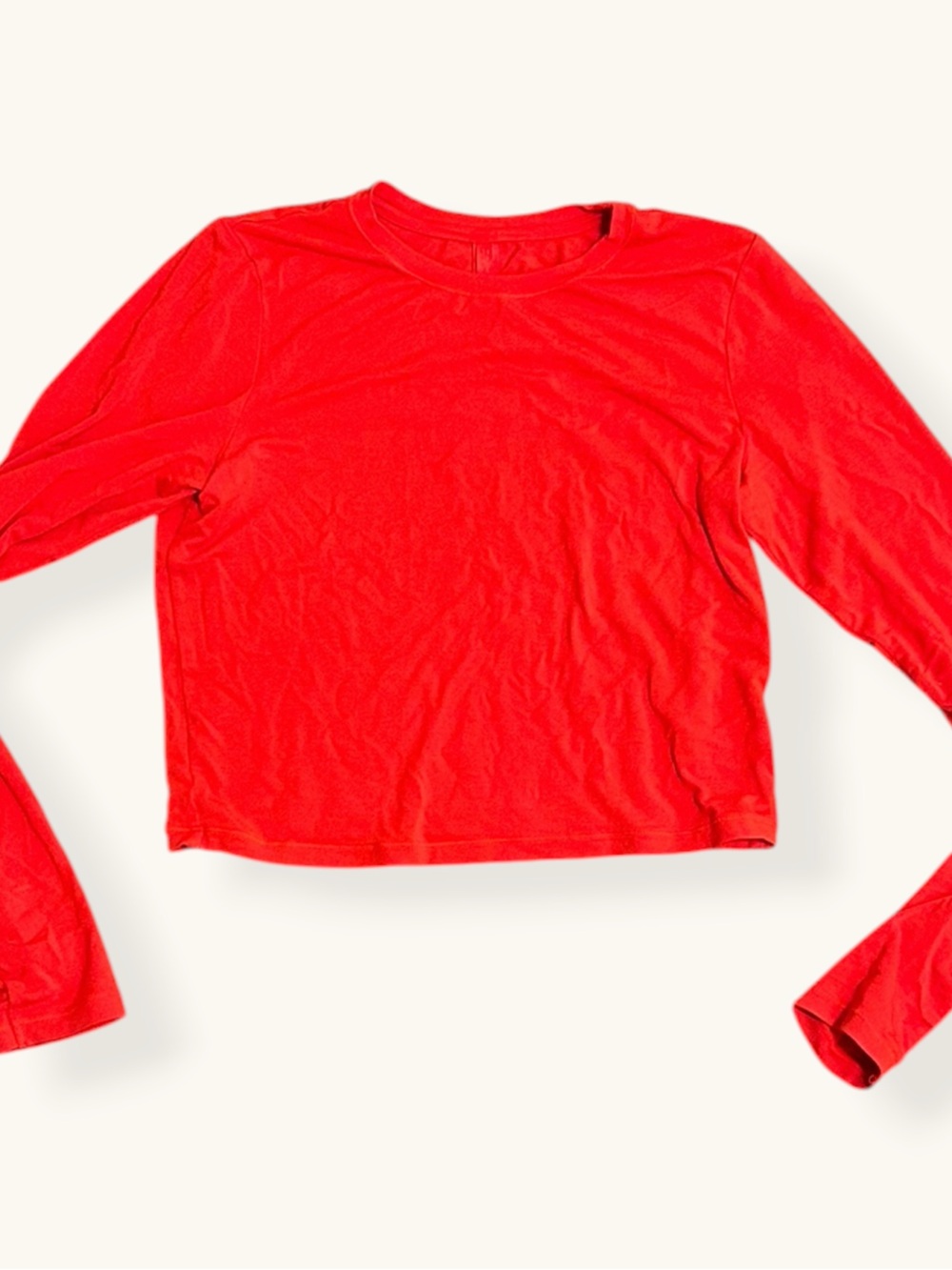 Skims Cotton Jersey Long Sleeve Top